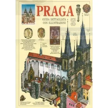 Cizojazyčná kniha Praha - obrazový průvodce/italsky