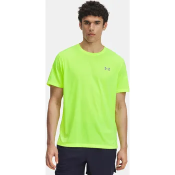 Pánské tričko Under Armour UA LAUNCH SHORTSLEEVE-YLW 1382582-732 Žlutá XS