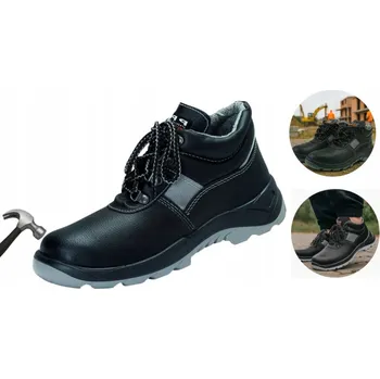 Pracovní obuv PRACOVNÍ BOTY PPO STRZELCE 306 S1 s ocelovou špičkou POLSKÝ VÝROBEK BOZP 46