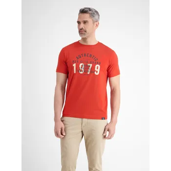 Pánská móda Pánské tričko LERROS 2573038 Barva: Červená (344), Velikost: L