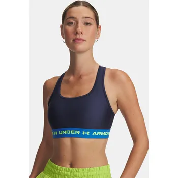 Podprsenka Dámská podprsenka Under Armour Crossback Mid Bra-BLU 1361034-403 Modrá XS
