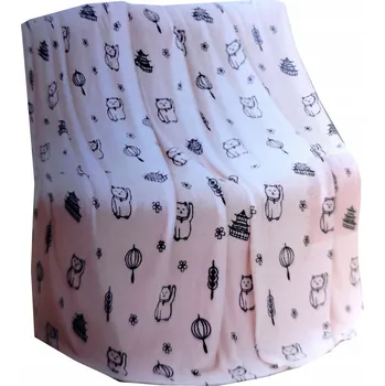 Dětská deka Dětská deka Smukee 150x170 dekorativní růžová kočky koťata 682