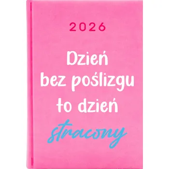 Kalendář Knižkový kalendář 2026 A5 růžový
