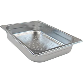 Gastronádoba nerezová děrovaná GN 1/2 325 x 265 mm, hloubka: 65 mm