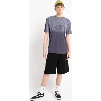 Chlapecké kraťasy Reporter Young | Chlapecké černé krátké teplákové kraťasy bez potisku - Barva ČERNÁ, Velikost 164 251-0113B-51-100-1