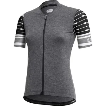 cyklistický dres Dotout Dámský dres Dotout Touch melange dark gray velikost M