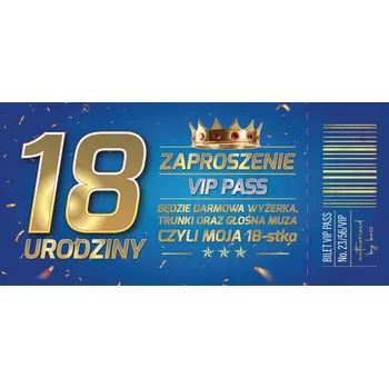 Pozvánka Pozvánky na 18. Narozeniny Vstupenka Osmnáctiny + obálka 10 kusů