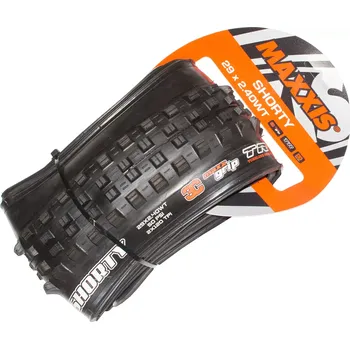 Plášť na kolo Maxxis Plášť MTB Maxxis Shorty kevlar 29x2.40WT 120x2 TPI, 3C MaxxGrip, Tubeless Ready průměr/šíře 29 x 2,4
