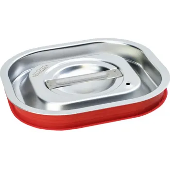 Plech na pečení TOMGAST Víko nerezové GN 1/6 plné VL-16001 SIL silikonové těsnění