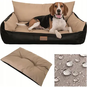 Pelíšek pro psa Psí pelíšek PillowPrim béžový 80 cm x 61 cm