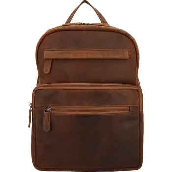 Městský batoh Stylový kožený batoh GW Nasim, camel