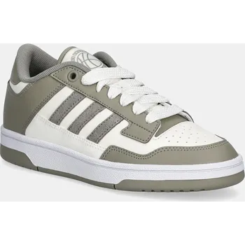 Chlapecká obuv Dětské sneakers boty adidas Originals RAPID COURT LOW šedá barva, JR0165 90X, EUR 39 1/3