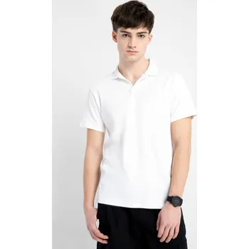 Reporter Young | Chlapecké bílé polo tričko s krátkým rukávem - Barva BÍLÁ, Velikost 158 251-0441B-40-200-1