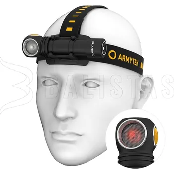 Čelovka Multifunkční svítilna Armytek Wizard C2 WR USB teplé/červené světlo