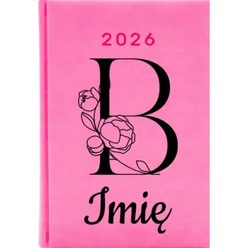 Kalendář Knižkový kalendář 2026 A5 Cute Cups růžový