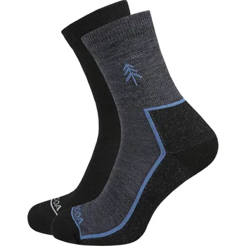 Pánské ponožky Ponožky MOOA Merino Forest 2-pack Velikost ponožek: 35-38 / Barva: mix1