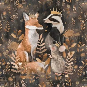 Teplákovina Tři lesní panovníci, panel (E) (Panely a ladící metráž)