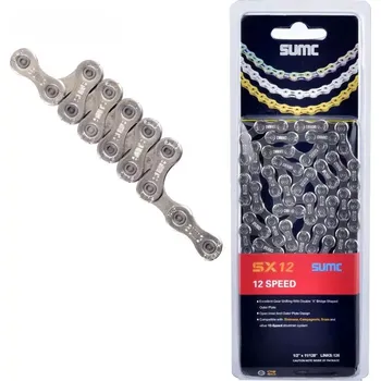 Řetěz na kolo Řetěz SX12 silver, 126 článků