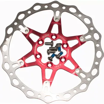 Brzda na kolo a2z Brzdový kotouč A2Z ATO, červená průměr kotouče 140 mm