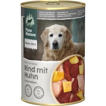 Krmivo pro psa 24x400g Pure Nature Senior čisté hovězí