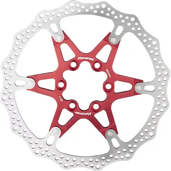 Brzda na kolo Reverse Brzdový kotouč, 6 děr, Reverse Alloy/Steel, červený průměr kotouče 203 mm