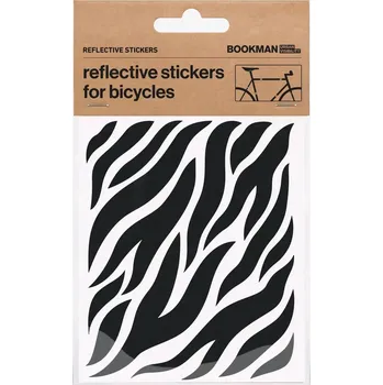 Bookman Samolepící odrazka Bookman - zebra barva černá