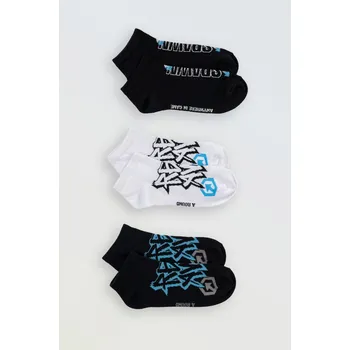 Reporter Young | Chlapecká barevná sada vzorovaných ponožek 3-PACK - Barva VÍCEBAREVNÁ, Velikost 40/42 251-0995B-28-900-1