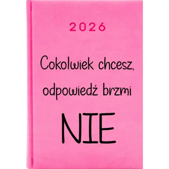 Diář Knižkový kalendář 2026 A5 růžový
