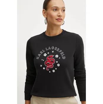 Dámská mikina Mikina Karl Lagerfeld A1W20053 černá 99X, vel. S