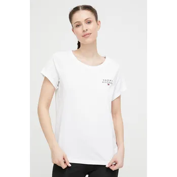 Bavlněné tričko Tommy Hilfiger UW0UW04525.PPYX bílá 00X, vel. XS