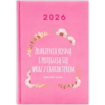 Kalendář Knižkový kalendář 2026 A5 FunnyCase růžový