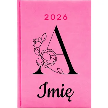 Kalendář Knižkový kalendář 2026 A5 Cute Cups růžový