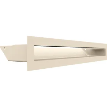 Větrací mřížka Krátká větrací mřížka Kratki béžová