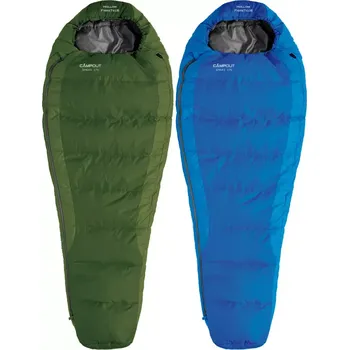 Zvonek na kolo Campout Spacák Campout Spruce barva zelená velikost 185 cm varianta levá