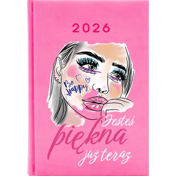Kalendář Knižkový kalendář 2026 A5 růžový