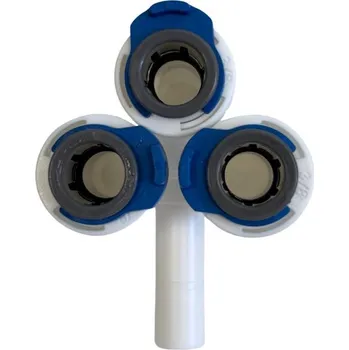 Příslušenství pro výčepní zařízení SG spojka roh 90 nástrčná + U recirkulace 3/8"