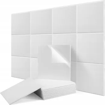 akustická pěna AKUSTICKÉ PANELY ODHLUČŇOVACÍ BÍLÉ 12 KS 30X30X0,9 STUDIO DOMŮ