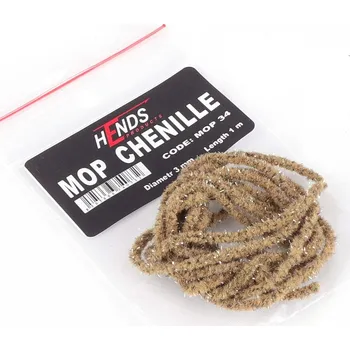 Rybářský prut HENDS MOP CHENILLE - OLIVOVĚ ŽLUTÁ MOTTLED MOP 34