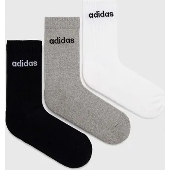 Ponožky adidas Performance Essentials 3-pack IC1302 černá 99X, vel. 34/36