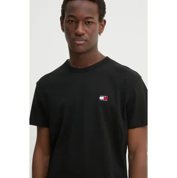 Pánská móda Bavlněné tričko Tommy Jeans DM0DM20322 černá 99X, vel. M