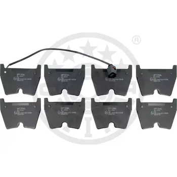 Brzdová destička OPTIMAL Sada brzdových destiček OPT BP-12925