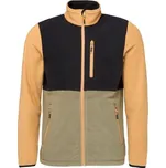 Pánská fleecová mikina Willard ORNULF 2XL Hnědá, Černá, Oranžová