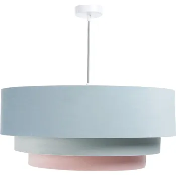 BPS koncept Závěsné svítidlo JASMIN 3 kruhy, 1xE27, ø 40 cm Barva: Modrá