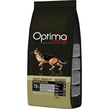 Krmivo pro psa 2x12kg Optima Nova Adult Mobility kuřecí s rýží