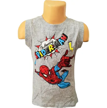 Chlapecké tílko Cottonland Chlapecké letní tílko SPIDERMAN šedé Barva: Šedá, Velikost: 92/98