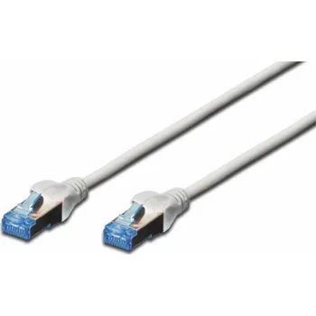 Digitus CAT 5e F-UTP patch cable, PVC AWG 26/7, length 7 m, color grey