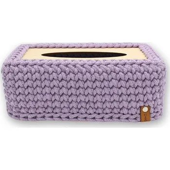 Box na kapesníky Háčkov Háčkovaný obal na kapesníky - Original Barva: Raspberry shake