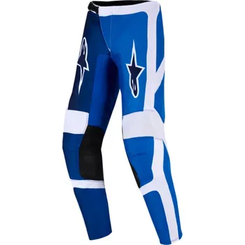 Moto kalhoty Alpinestars Youth Fluid Portl ucla blue/white vel. 26