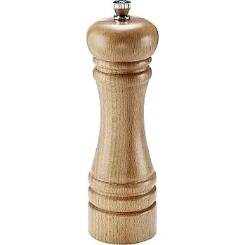 Kuchyňský mlýnek Mlýnek na koření střední (dřevěný mechanický mlýnek na sůl nebo pepř)