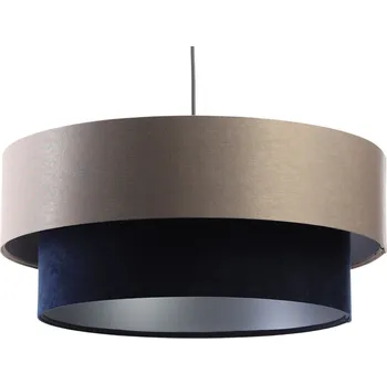 BPS koncept Závěsné svítidlo DUO, 1xE27, ø 50 cm Barva: Béžová-modrá
